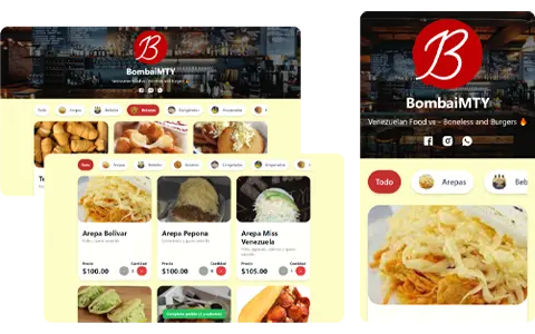 BombaiMTY website preview