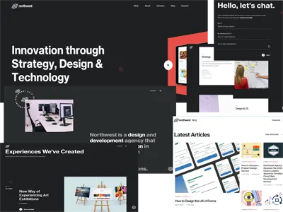 Northwest agency website preview